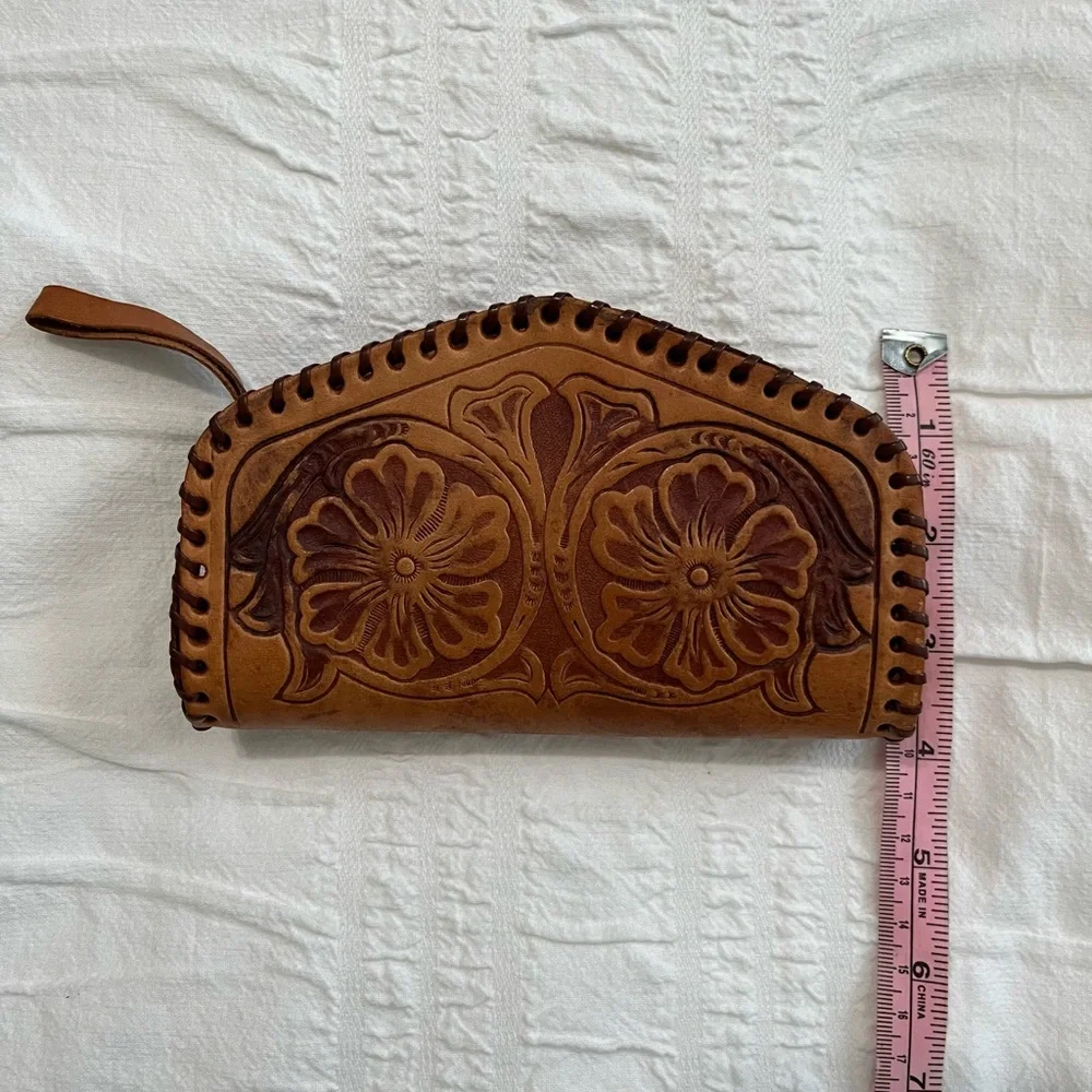 Vintage genuine cowhide